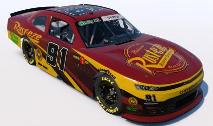 Rust-Eze Cars OReilly Chevy Camaro