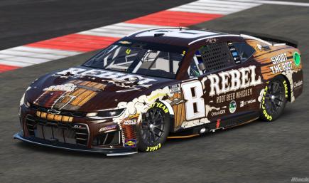 Kyle Busch 2026 Rebel Root Beer Whiskey (Sim #)