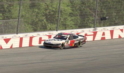 Jared King NOAPS #12 HAAS Gerotech Ford Mustang