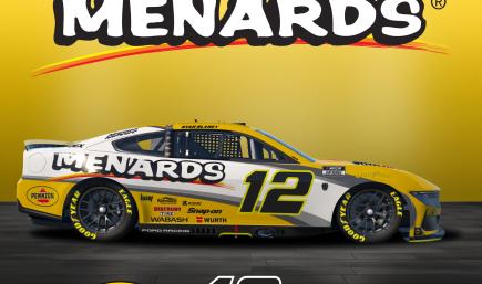 2026 Ryan Blaney Menards Ford Mustang Nextgen