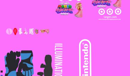 Target / The Super Mario Galaxy Movie Princess Peach Firesuit verison 1