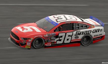 Snap On Arca Mustang With Number