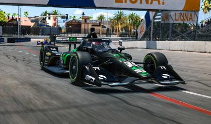 SR4S IndyCar IR18 House Livery | Black Smoke