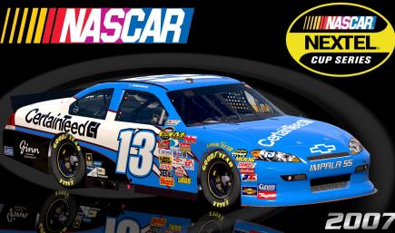 #13 Joe Nemechek 2007 Certainteed v2 Impala SS COT