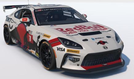 Red Bull Red White Black Maui Jim, ROKT Toyota GR86