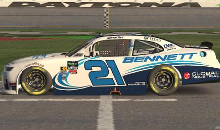 2026 Austin Hill RCR Bennett Logistics Chevrolet 