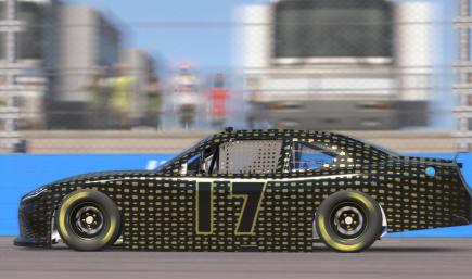 RRS NASCAR - TOYOATA SUPRA - GOLD RRS PATTERN