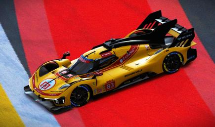 AF-Corse #83 Ferrari 499P 2026 WEC Livery