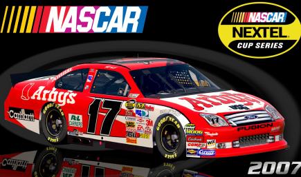 #17 Matt Kenseth 2007 Arbys Ford Fusion COT