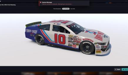 John Smith #10 Knapp Daddy Racing ARCA Mustang - Valvoline Inspired