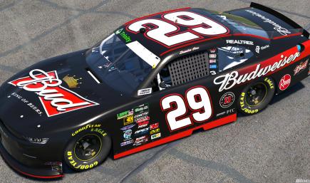 2012 Kevin Harvick Budweiser Throwback