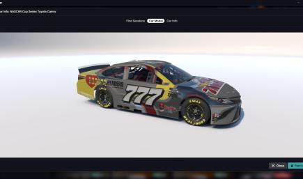 Bobby Kyle #777 Thrush Glass Packs Gen6 Toyota Camry - Secondary