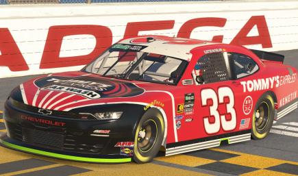 Cleetus McFarland RCR OReillys Series Concept Art - Sim Stamped