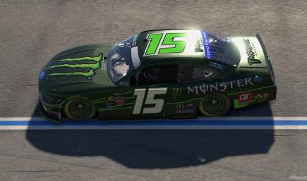 NASCAR OReilly Series Monster Energy Mustang Fictional NO NUMBERS