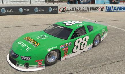 1989 Mike Eddy #88 Howe Racing ASA Buick Regal throwback