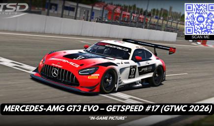 Mercedes-AMG GT3 EVO – GetSpeed #17 (GT World Challenge 2026)