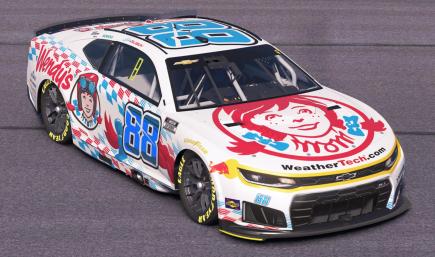 Connor Zilisch Trackhouse Racing Wendys