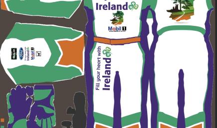 Square Visit Ireland NASCAR Ford Suit