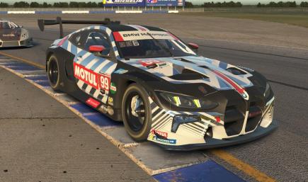 Carbon Chrome Dazzle BMW GT3