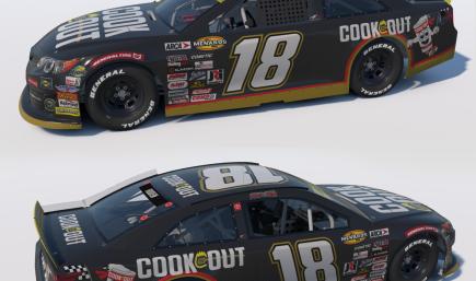 2026 Max Reaves Cookout ARCA Camry No Num