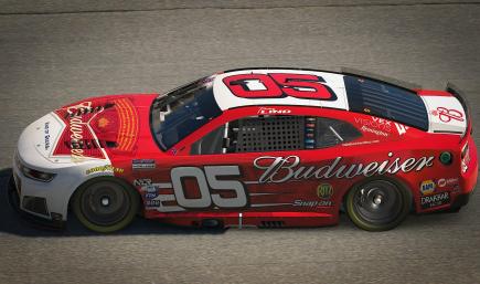 #05 - Budweiser (14 Harvick/04 Earnhardt)- Next Gen ZL1 - Tommy Lind