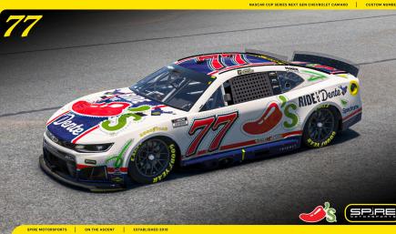 2026 #77 Carson Hocevar Chilis Ride The Dente 