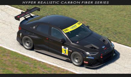 Audi RS3 LMS Gen 2 Hyper Realistic Carbon Fiber