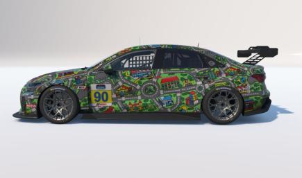 Car City Rug - Audi TCR