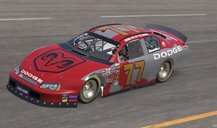Nascar 05 191 Dodge Cup Car Sim Stamp