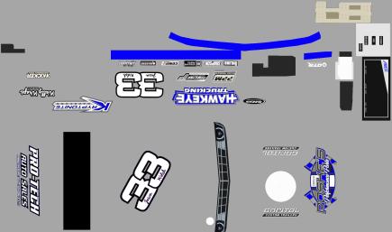 Dirt Street Stock grey blue custom