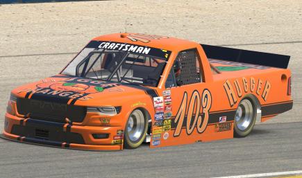 Nascar 05 103 Hugger Oranges RAM Pro#