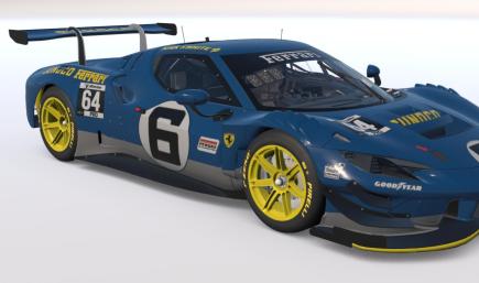 Ferrari 296 GT3 Sunoco