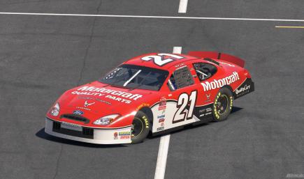 Motorcraft Elliott Sadler 2001 - Sim Stamp