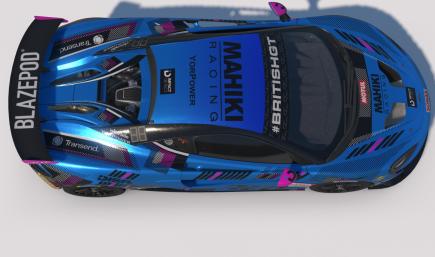 Mahiki Racing 2026 British GT 4 - Blake Angliss / Revie Lake