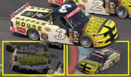 Nascar Truck Ram Waffle House