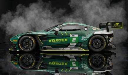 Vortex ESCC 2026 Michelin Tyre decals + custom numbers (for IMSA races)