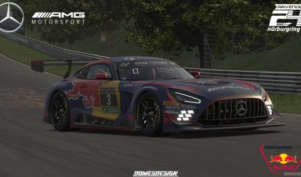AMG Team Verstappen Racing Mercedes AMG GT3 EVO #3 24H Nürburgring 2026