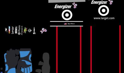 Bryan Clauson Energizer / Target 2010 Fictional 2010 Bank of America 500 firesuit 