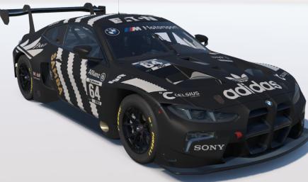 Black Adidas Samba BMW M4 GT3 EVO