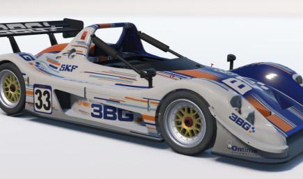 3BG - Gulf Art Radical Racing Base Paint Scheme - Radical SR8