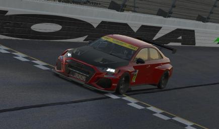 Audi RS3 Track Day Progressive Red & Carbon Matte