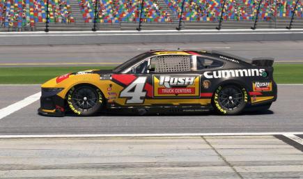 2026 Noah Gragson #4 Rush Truck Centers Ford.