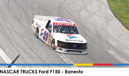 NASCAR TRUCKS Ford F150 - Banesto