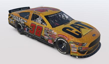#38 Caterpillar Ford Mustang ARCA