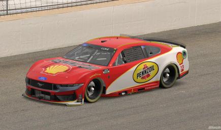 Shell Pennzoil Mustang