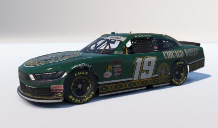 Chicago Wolves 2026 St Patricks Day NASCAR Xfinity Ford Mustang