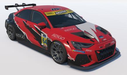 Audi RS3 Gen 2 custom paint for Chris Hamilton