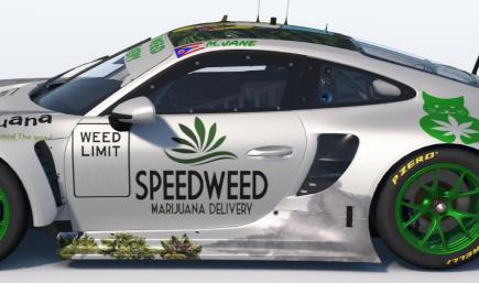 Speed Weed Delivery Porsche 992r GT3