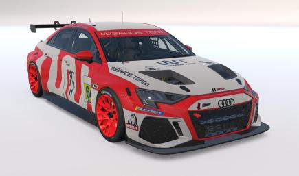 Audi RS3 LMS Gen 2 WT Red