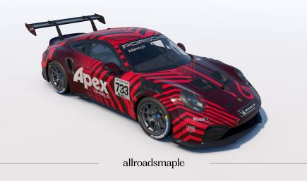 992.2 Cup Car Launch Livery x Apex Wheels